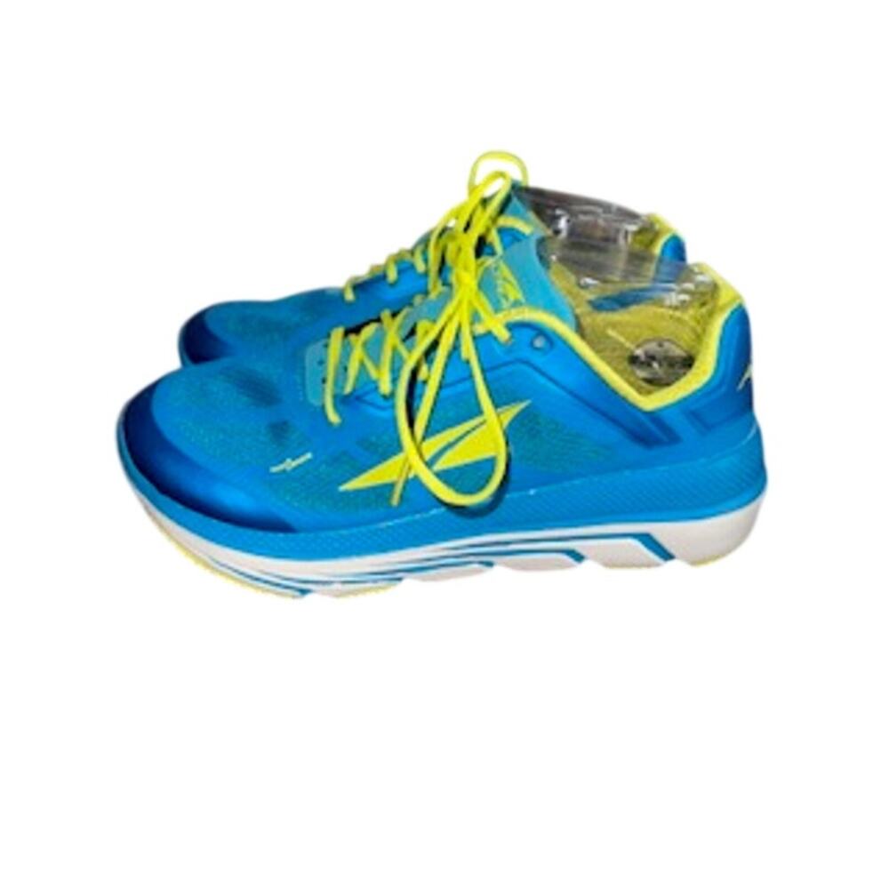 Altra Women’s Sz 8.5 Duo Blue Yellow Running Shoes AFW1838F-4 - Picture 5 of 11